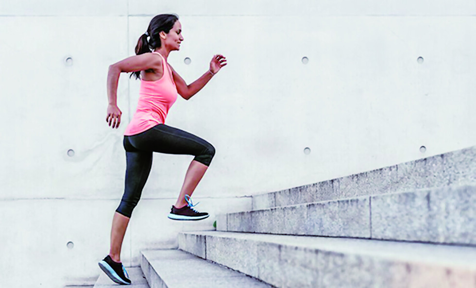Entrenar en escaleras