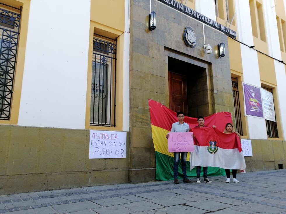 ALDT no legislará hasta que se pacifique el país