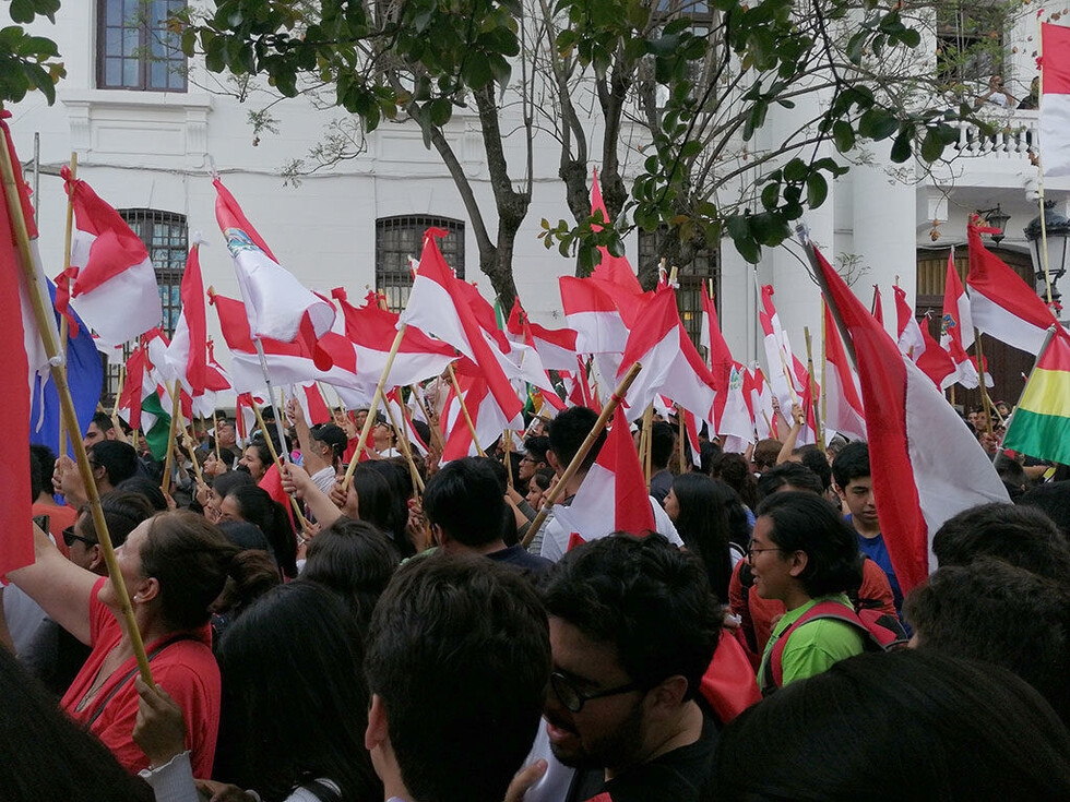 Algunas fotografías del Movimiento Cívico - Democrático