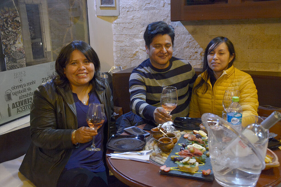 Momentos   amistosos  en Tarija