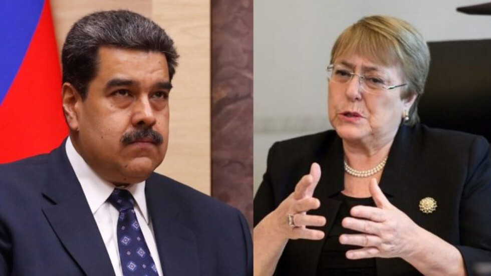 Maduro ve persecución de Bachelet a Venezuela