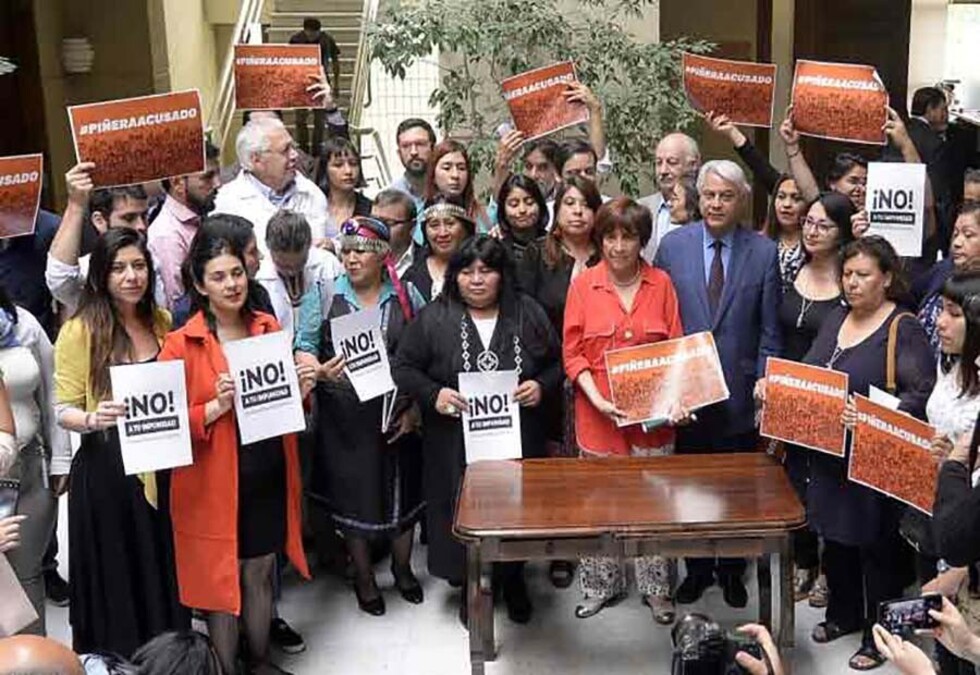 Chile: presentan acusación constitucional contra Piñera