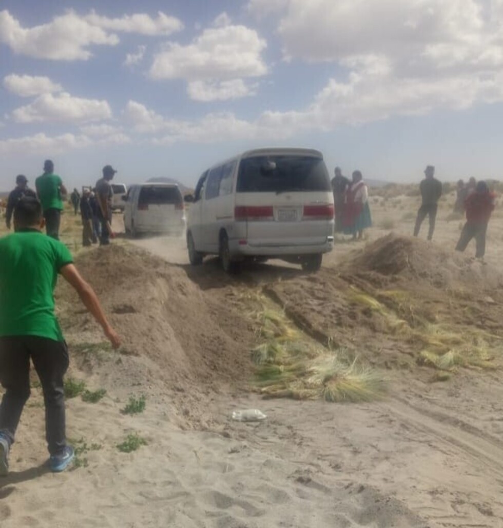 Tomayapo en “modo Dakar” para llegar a Potosí