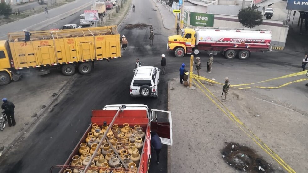 Tres vehículos fueron quemados y sustrajeron 500 garrafas en la Planta de Senkata: Zamora
