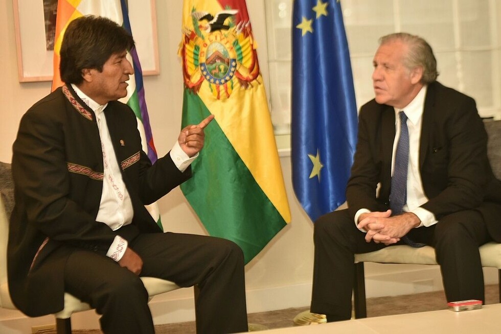 Evo Morales: "Almagro y la OEA se mancharon con la sangre del pueblo boliviano"