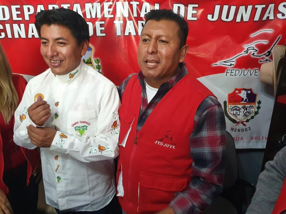 Marco Pumari visita Tarija para construir una agenda de los pueblos del sur
