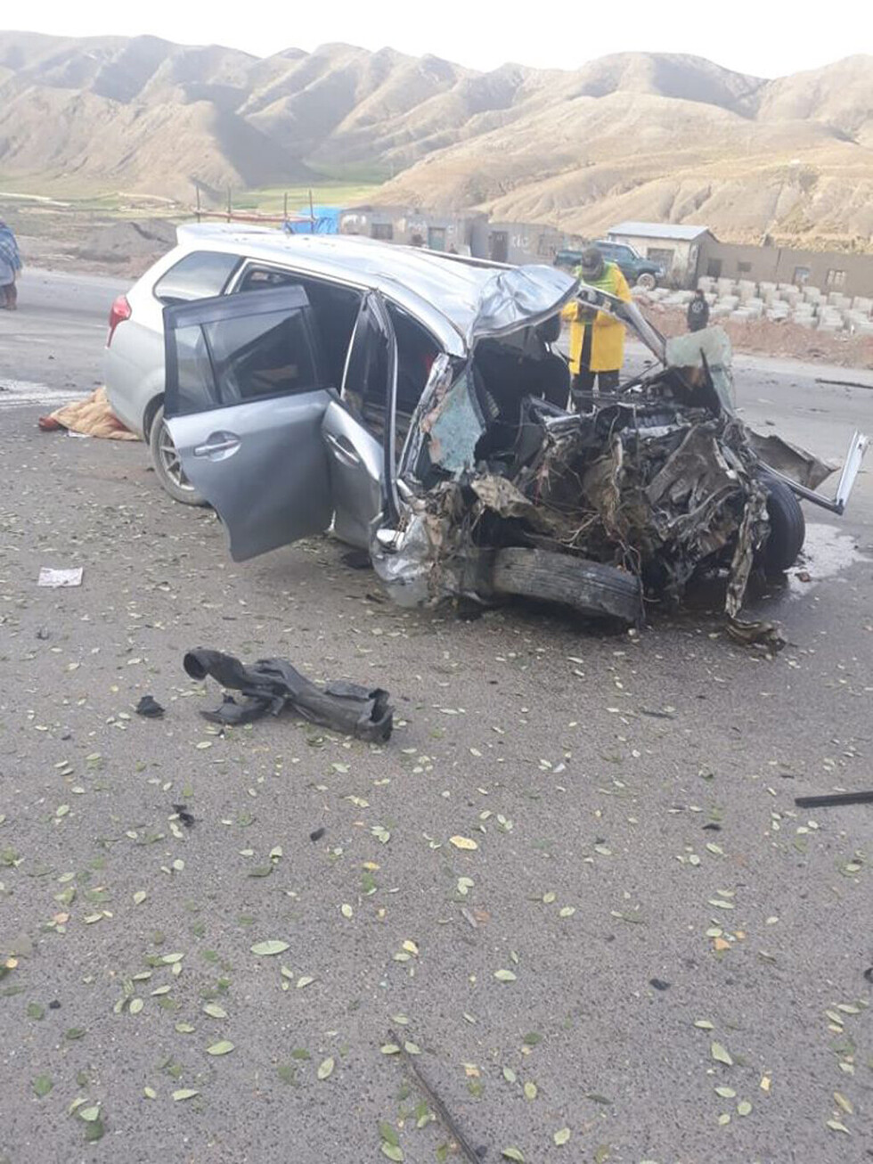 Choque en vía  Cochabamba - Oruro deja  dos muertos