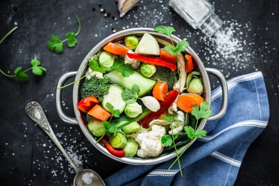¿Es bueno  hervir las verduras?