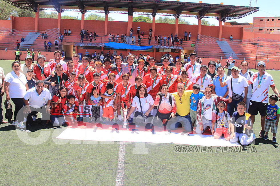 Postales de la consagración de la selección tarijeña Sub-13