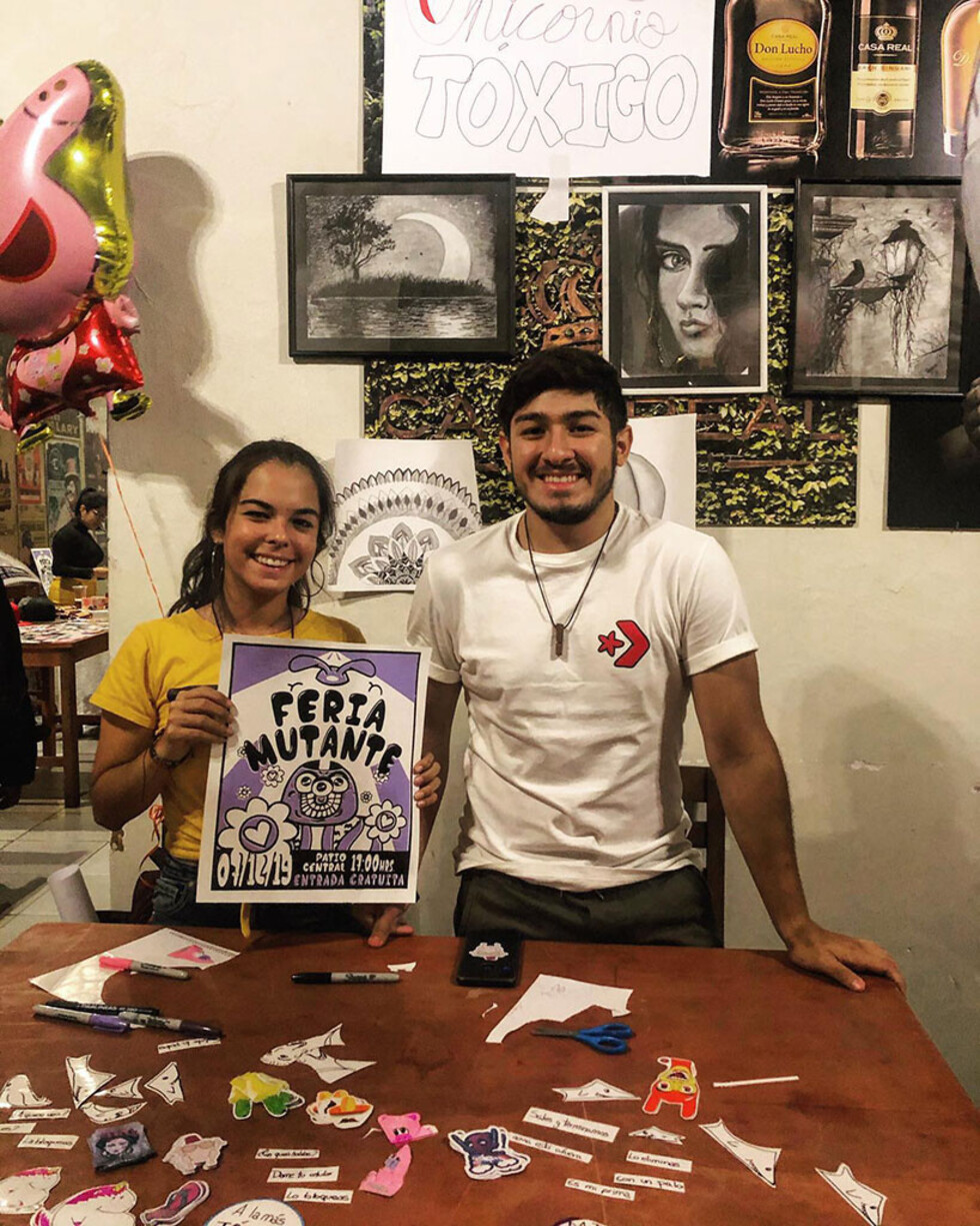 Feria Mutante la rompió en el Patio Central