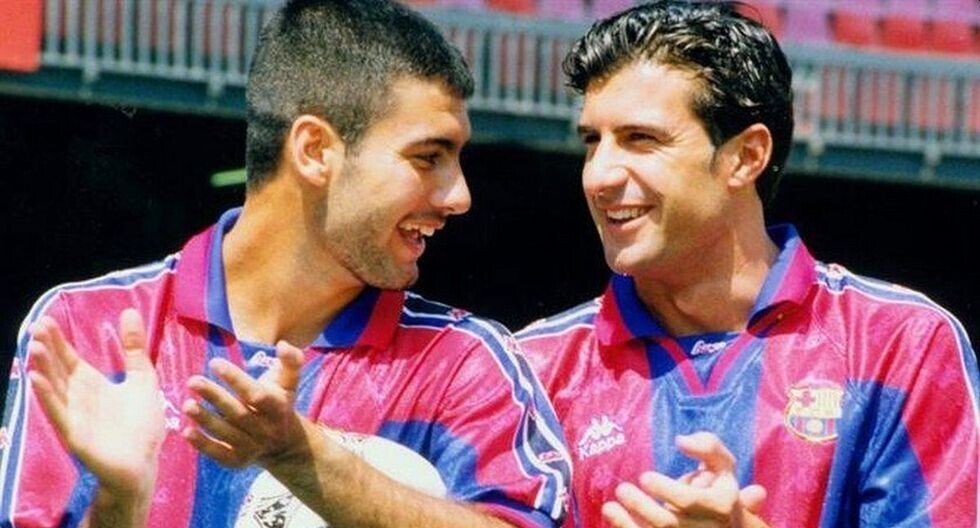 ¿Figo tuvo un romance con Pep Guardiola ?