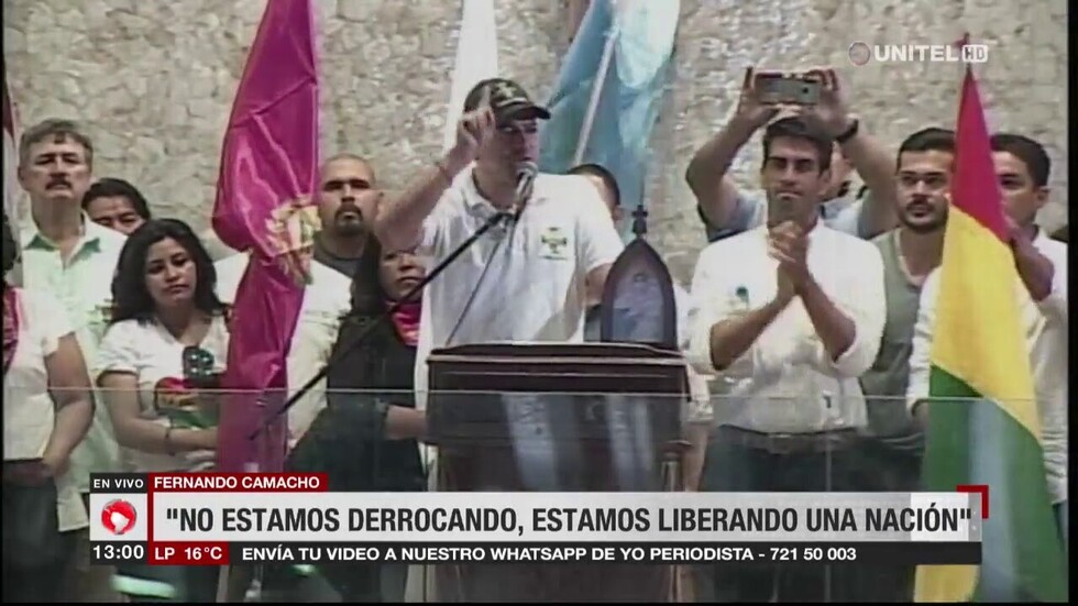 Camacho: "Fue mi padre quien cerró con los militares"