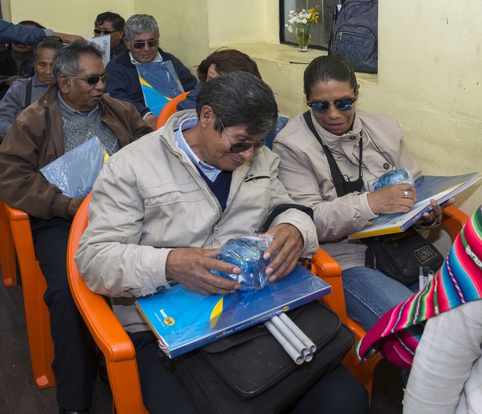 No videntes se capacitan en educación financiera