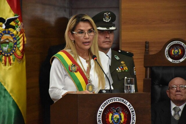 Áñez apoya prolongación de mandato de la ALP