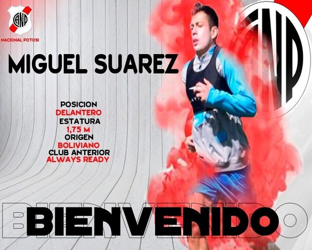 Nacional Potosí asegura los goles de Miguel Suárez
