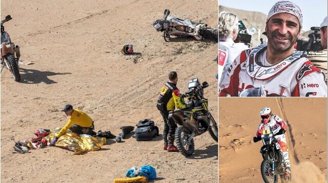 Tragedia en el Rally Dakar: murió el motociclista Paulo Gonçalves