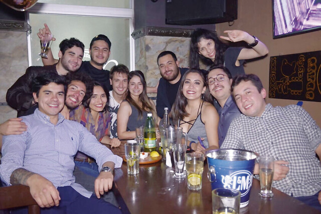 Gran finde  con los amigos