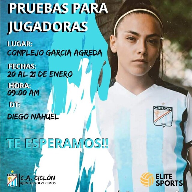 Ciclón lanza prueba de jugadoras para el lunes