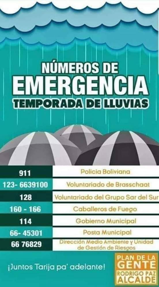 Desbordes de ríos genera estado de alerta en estaciones y cuencas del departamento de Tarija