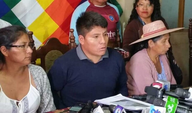 Loza anuncia que el 100% del Trópico se movilizará el 22 de manera pacífica