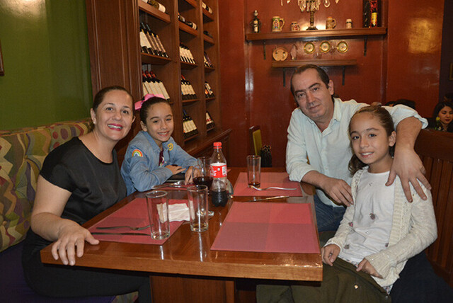 Disfrutando  con los seres queridos