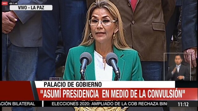 Escuche aquí el discurso de la Presidenta Áñez por el Día del Estado Plurinacional