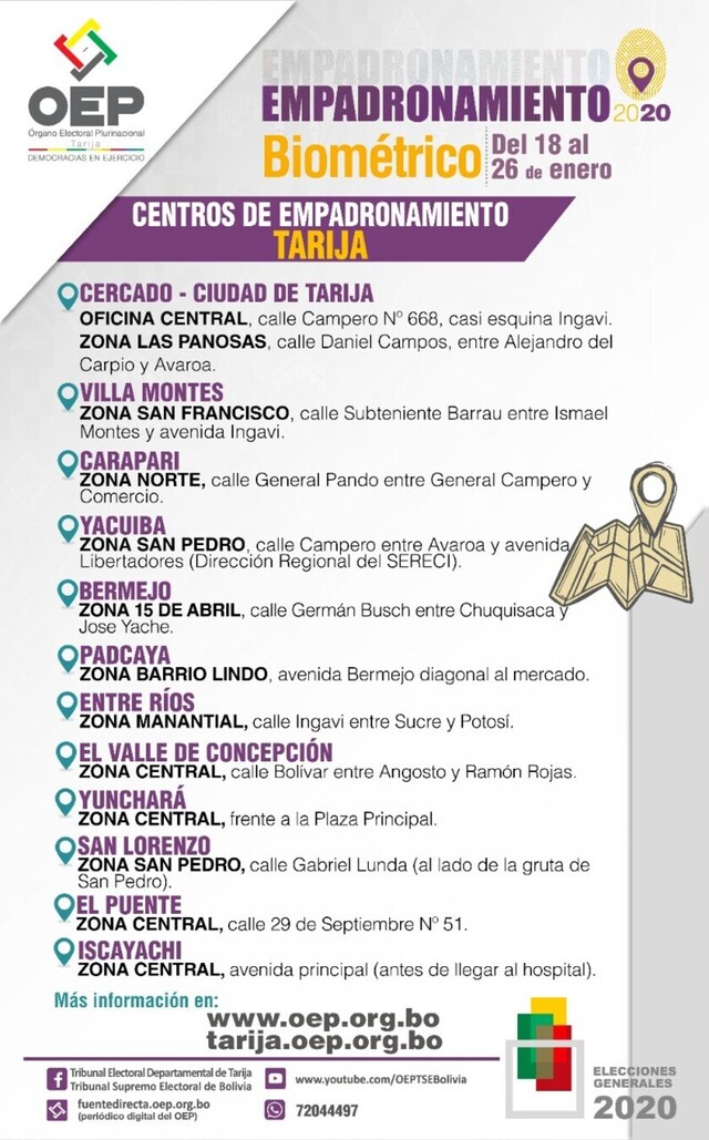 Hoy a la media noche vence el plazo para empadronarse