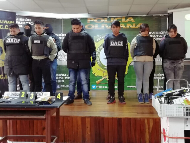 Desbaratan  dos bandas  de ladrones  en La Paz