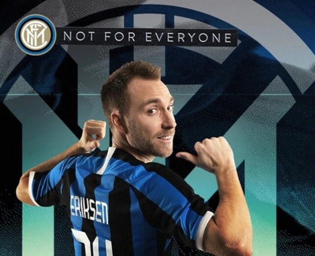 El Inter de Milán hizo oficial la contratación de Eriksen