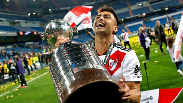 Un ídolo del River multiganador de Gallardo saluda a Ciclón