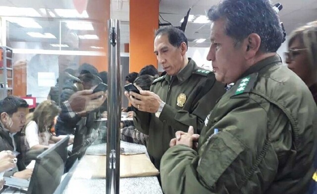 Revelan audios sobre denuncias al Alto Mando del Gobierno de Evo Morales
