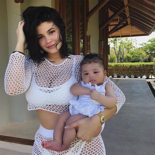 Kylie Jenner  dio gran fiesta para Stormi