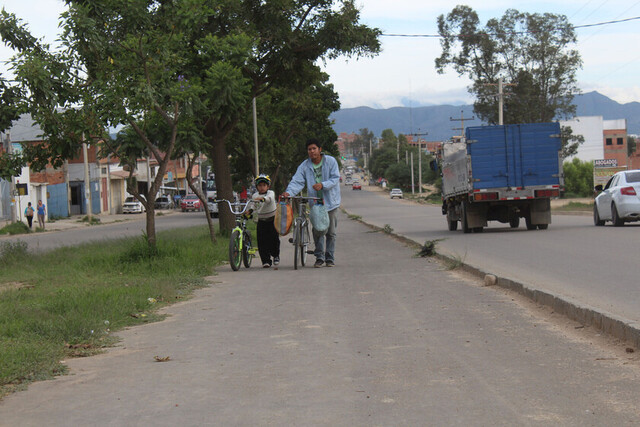 Ciclovías en Tarija, un dolor de cabeza para el ciclista