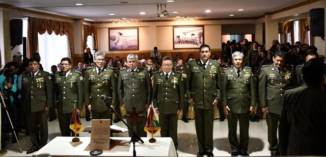 Rodolfo Montero posesionó al Estado Mayor de la Policía
