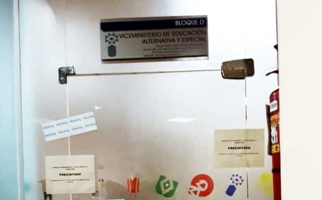 Corrupción: Precintan el Viceministerio de Educación Alternativa por denuncias de cobros