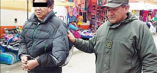 Exrecluso acuchilló a dos policías en Oruro