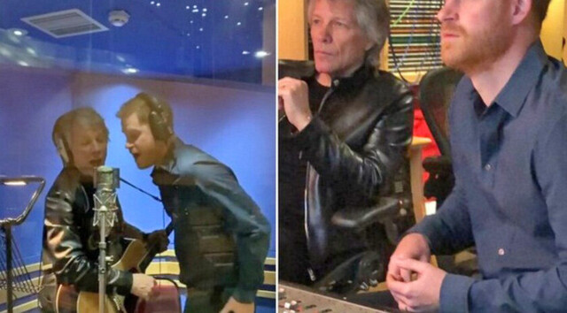 Harry y Bon Jovi grabaron  una canción