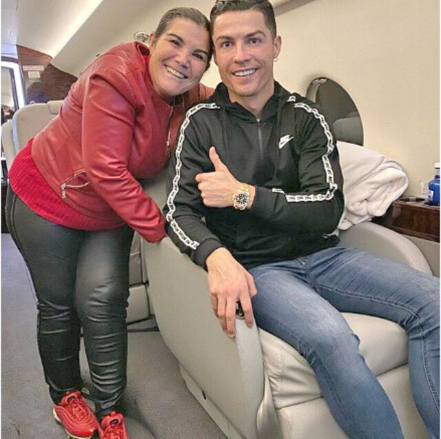 Madre de CR7 sufrió derrame  cerebral