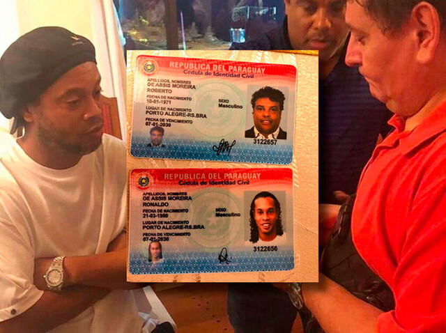 Ronaldinho y su hermano quedaron en libertad