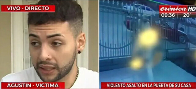 Le gatillaron en la cabeza  porque se resistió a robo