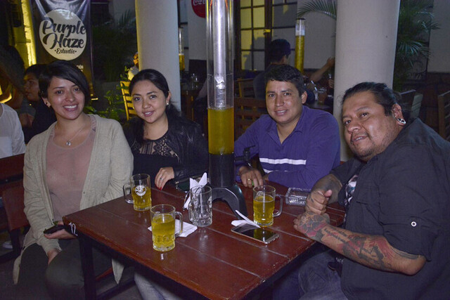 De concierto  en Patio Central
