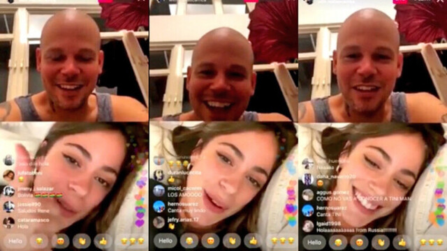 Residente habló con Tini Y no sabía quién era ella