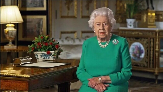 Reina Isabel  pide calma por  el Covid-19