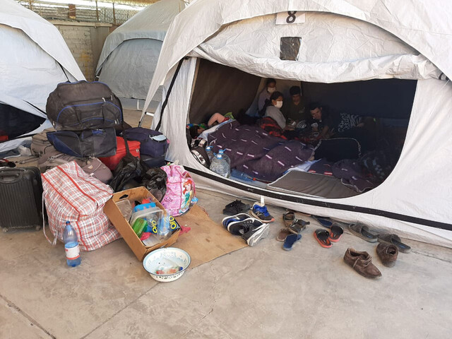 Repatriados sufren amenazas, piden mejores condiciones