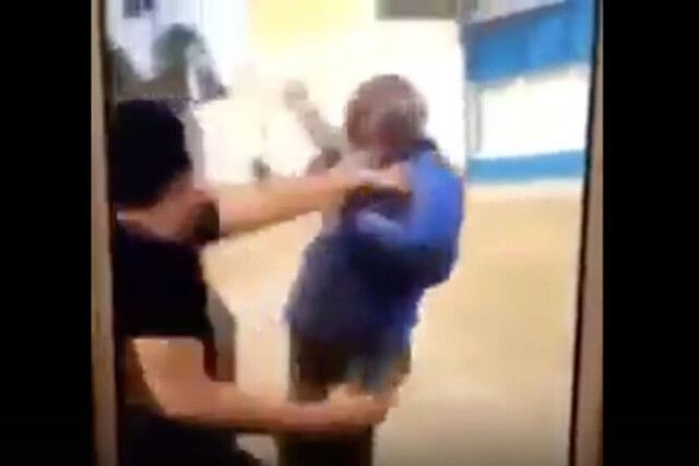 Fue ahorcado por su propio hijo y vecinos lo salvaron
