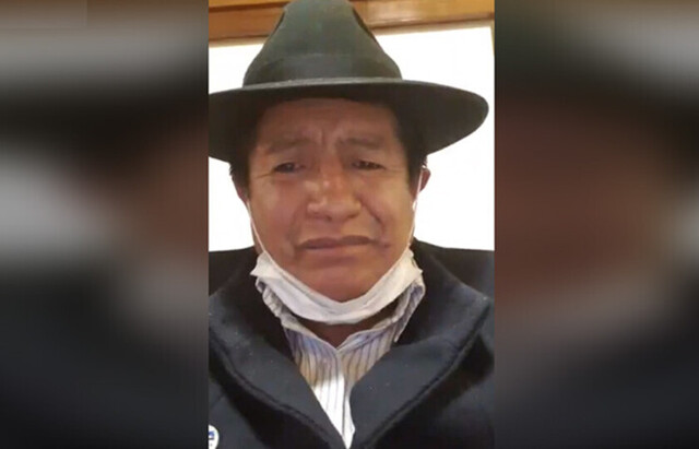Quispe no habla de renunciar, dice que participó en una reunión en su “deber de colaboración”