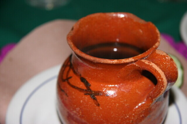 jarro con canela