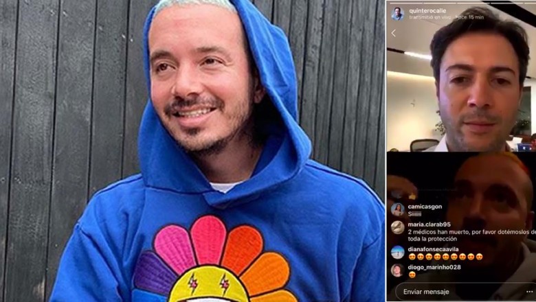 J Balvin y otros apoyaron  la “donatón” de Medellín