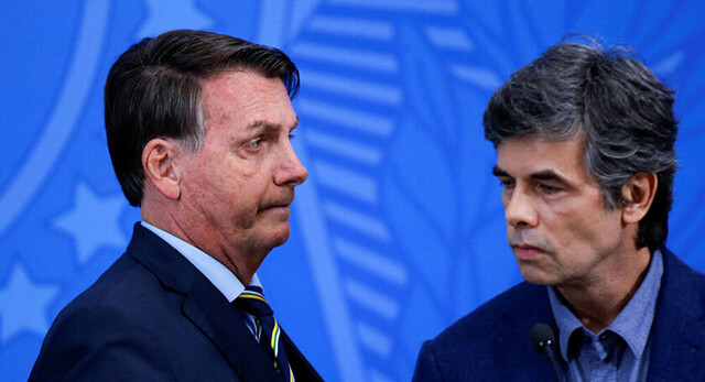 Bolsonaro presenta a su nuevo ministro de Salud