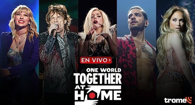 Cómo y dónde ver “One  World: Together At Home”